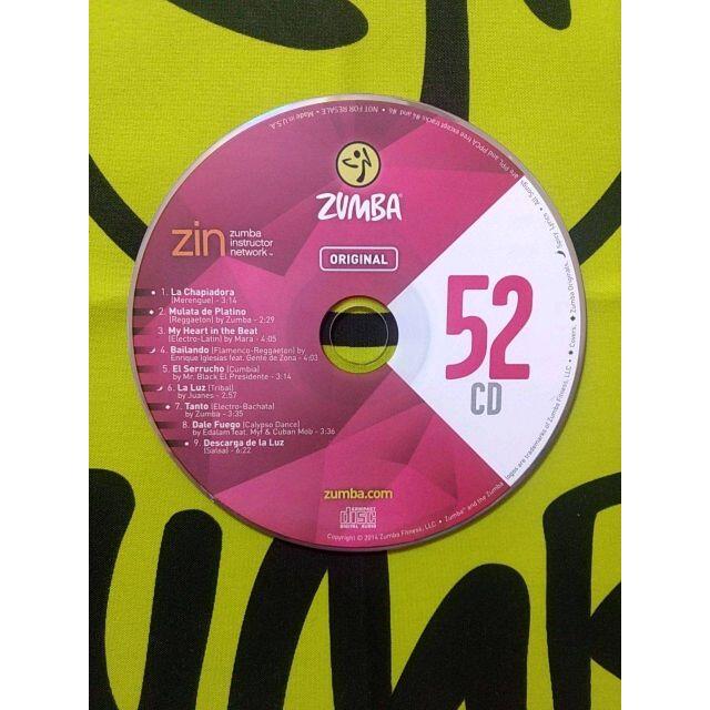 ズンバ　ZIN52  CD.DVD