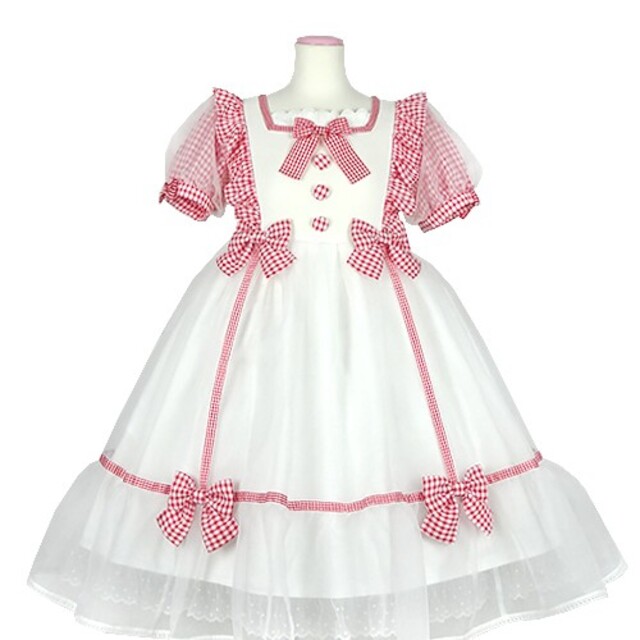 Angelic Pretty - ふんわりパフェワンピース シロの通販 by めめ ...