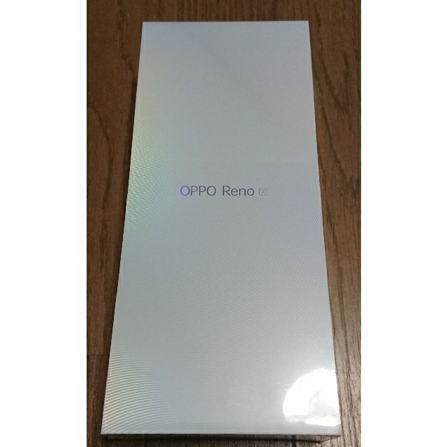 OPPO(オッポ)の新品OPPO Reno A ブルー64GB CPH1983-BL SIMフリー スマホ/家電/カメラのスマートフォン/携帯電話(スマートフォン本体)の商品写真