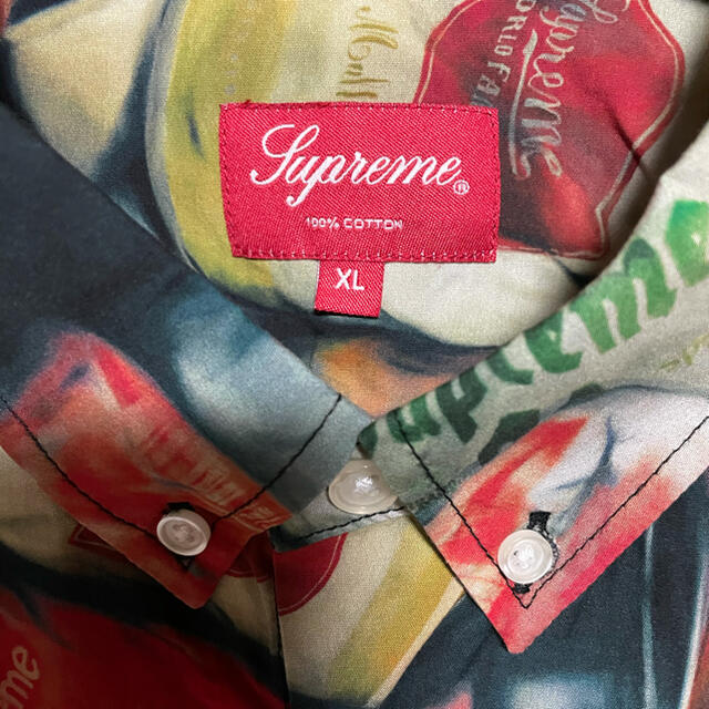 supreme cans shirt XL