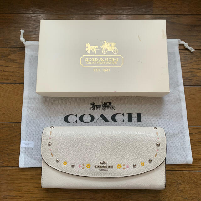 【美品】COACH長財布