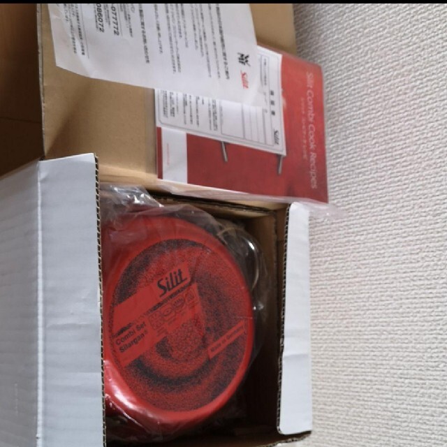 シリット (Silit) コンビクック 21cm (ガラス蓋付) エナジーレッド シリット (Silit) コンビクック 21cm (ガラス蓋付) エナジーレッド