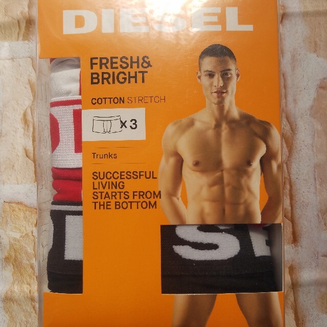 DIESEL(ディーゼル)の新品ﾟ+｡:.ﾟDIESEL ボクサーパン.:｡+ﾟLsize メンズのアンダーウェア(ボクサーパンツ)の商品写真