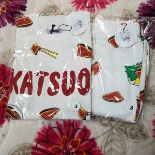 プニュズ(PUNYUS)の新品 KATUO Tシャツ プニュズ 渡辺直美 punyus 半袖 カツオ 3(Tシャツ(半袖/袖なし))