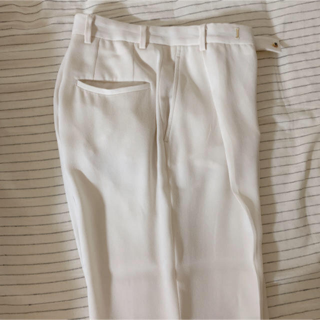 BEAUTY&YOUTH UNITED ARROWS(ビューティアンドユースユナイテッドアローズ)の6 ROKU GEORGETTE HIGH WAIST PANTS パンツ レディースのパンツ(カジュアルパンツ)の商品写真