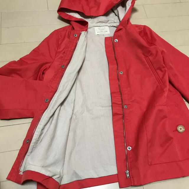 ジャケット　フード付き キッズ/ベビー/マタニティのキッズ服女の子用(90cm~)(ジャケット/上着)の商品写真