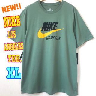 ナイキ(NIKE)のUSモデル ♪ ナイキ ロサンゼルス スウォッシュ ロゴTシャツ XL LL(Tシャツ/カットソー(半袖/袖なし))