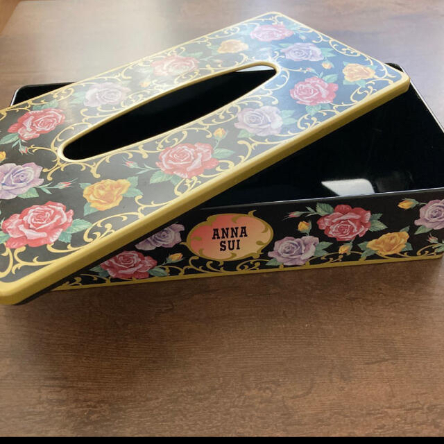 ANNA SUI(アナスイ)のANNA SUI ティッシュボックス+おまけ インテリア/住まい/日用品のインテリア小物(ティッシュボックス)の商品写真