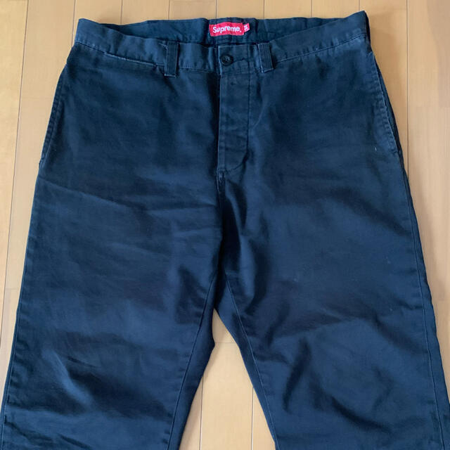 Supreme(シュプリーム)のsupreme pin up chino pant 34 Black メンズのパンツ(チノパン)の商品写真