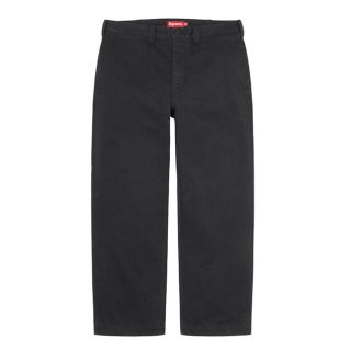 シュプリーム(Supreme)のsupreme pin up chino pant 34 Black(チノパン)