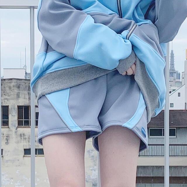 maonosuke ジップパーカー ハーフパンツ - coastalcareeracademy.com