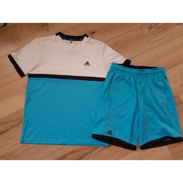 美品⭐️adidas 150cm Tシャツショートパンツセット-