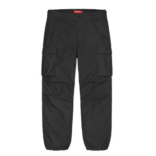 シュプリーム(Supreme)のsupreme cargo pant black 34(ワークパンツ/カーゴパンツ)