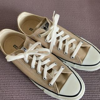 コンバース(CONVERSE)の【新品未使用】コンバース　オールスター　ベージュ(スニーカー)