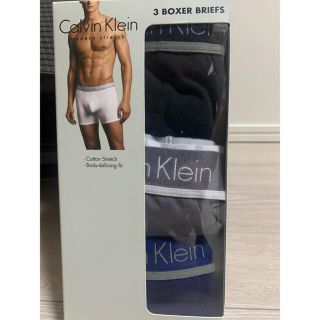 カルバンクライン(Calvin Klein)のCalvin Klein ボクサーパンツ L 3枚組　ブラック/グレー/ブルー(ボクサーパンツ)