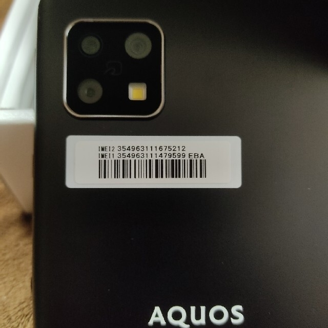 AQUOS sense4 SM-M15 ブラックSIMフリー