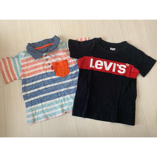 リーバイス(Levi's)のLevi's Tシャツ　2枚まとめ売り　2-3歳(Tシャツ/カットソー)
