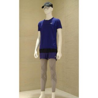 シーダブリューエックス(CW-X)の黒中古Tシャツ メンズS CW-X(ウェア)