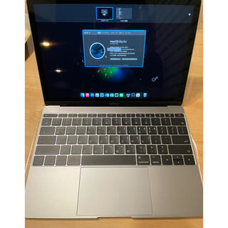 MacBook12inch 2017 グレー　ハングルキーボード（US