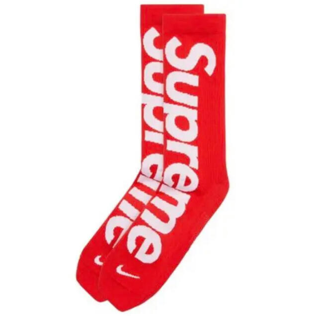 Supreme Nike Lightweight Crew Socks  Red