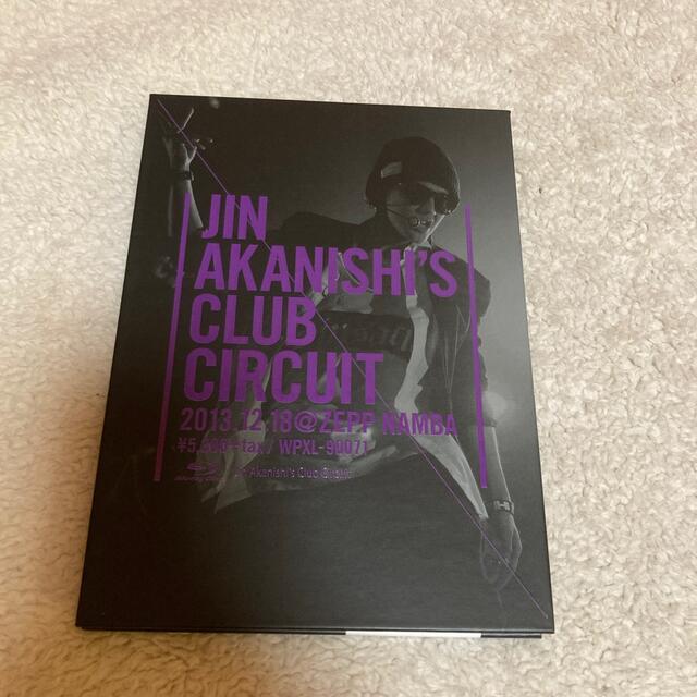 KAT-TUN(カトゥーン)のJin　Akanishi’s　Club　Circuit　Tour【初回限定盤】  エンタメ/ホビーのDVD/ブルーレイ(ミュージック)の商品写真