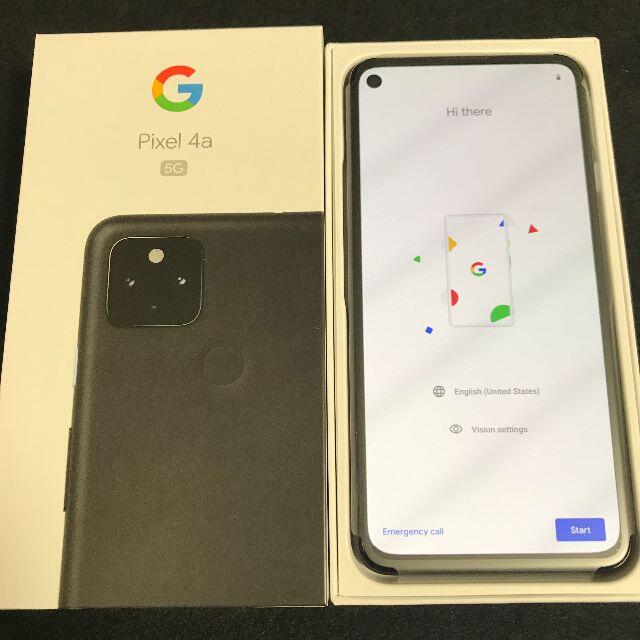 Google Pixel(グーグルピクセル)の【新品/未使用/SIMフリー】Google Pixel4a 5G★一括購入★② スマホ/家電/カメラのスマートフォン/携帯電話(スマートフォン本体)の商品写真