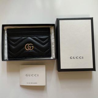 グッチ(Gucci)の【即日発送】GUCCI 〔GGマーモント〕カードケース(パスケース)(名刺入れ/定期入れ)