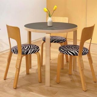 イデー(IDEE)のartek chair66 ゼブラ zebra (ダイニングチェア)