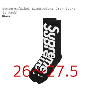 シュプリーム(Supreme)のSupreme NIKE LightWeight Crew Socks (ソックス)