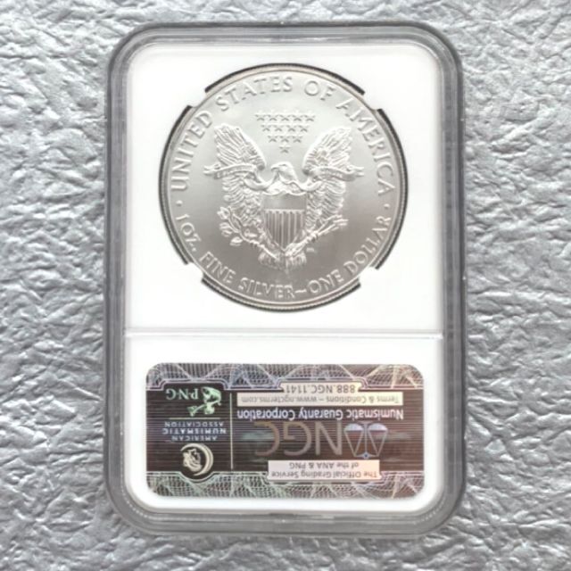 2020 -S アメリカ シルバーイーグル NGC MS70 銀貨の通販 by popo (プロフにお得情報)｜ラクマ