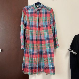 ポールスミス(Paul Smith)のポールスミス  シャツワンピース チェック柄(ひざ丈ワンピース)