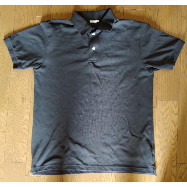 GU(ジーユー)のGU　ドライポロシャツ　ダークブラウン Sサイズ メンズのトップス(ポロシャツ)の商品写真