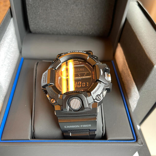 G-SHOCK(ジーショック)のレンジマン オールブラック GW-9400BJ-1JF　CASIO メンズの時計(腕時計(デジタル))の商品写真