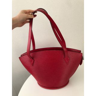 ルイヴィトン(LOUIS VUITTON)の【ルイヴィトン 】エピシリーズ レッド　サンジャックショッピングトートバッグ(トートバッグ)