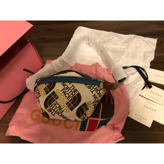 グッチ(Gucci)のグッチ　ノースフェイス　コラボバッグ　gucci north face(ボディーバッグ)