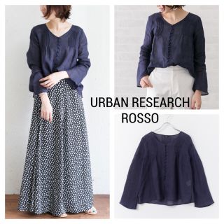 アーバンリサーチロッソ(URBAN RESEARCH ROSSO)のROSSO シアーピンタックブラウス(シャツ/ブラウス(長袖/七分))