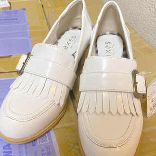 アクシーズファム(axes femme) 靴/シューズ（ホワイト/白色系）の通販