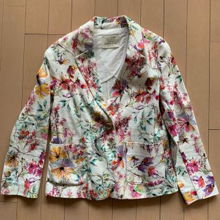 ザラキッズ(ZARA KIDS)のZARAキッズ　フラワーブレザー(ジャケット/上着)