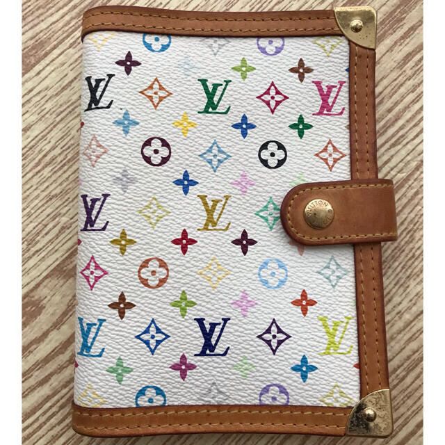 ルイヴィトン LOUIS VUITTON 手帳 モノグラム・マルチカラー