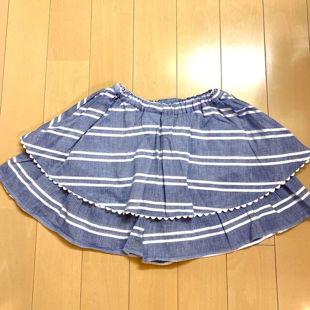 mezzo piano(メゾピアノ)のメゾピアノ 140【極美品】♡フレア♡ キッズ/ベビー/マタニティのキッズ服女の子用(90cm~)(スカート)の商品写真