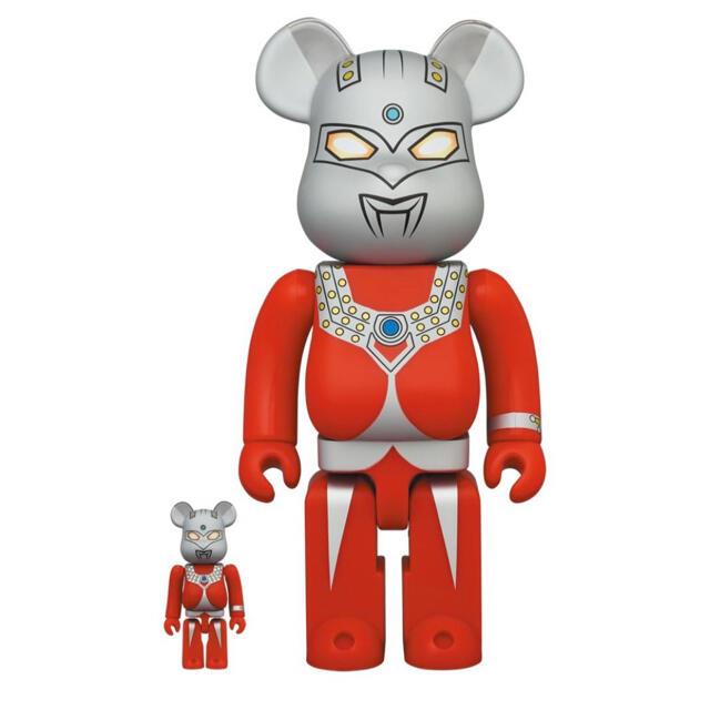 MEDICOM TOY(メディコムトイ)のBE@RBRICK ウルトラマンタロウ 100％ & 400％ ベアブリック エンタメ/ホビーのフィギュア(その他)の商品写真