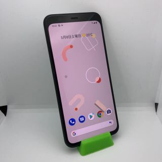 グーグルピクセル(Google Pixel)のジャンク SIMフリー Pixel4 ホワイト 本体のみ TS146(スマートフォン本体)