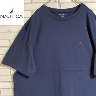 ノーティカ(NAUTICA)の90s 古着  ノーティカ Tシャツ 刺繍 ビッグシルエット ゆるだぼ(Tシャツ/カットソー(半袖/袖なし))