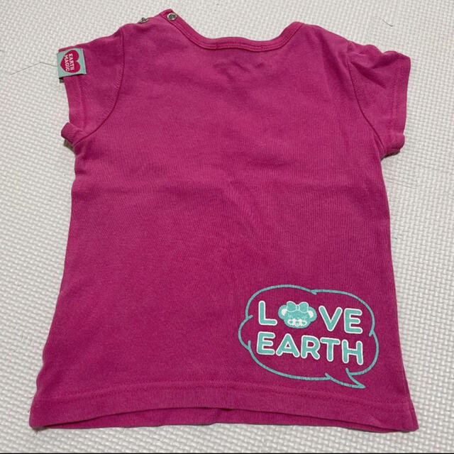 EARTHMAGIC(アースマジック)のアースマジック　Tシャツ　90 キッズ/ベビー/マタニティのキッズ服女の子用(90cm~)(Tシャツ/カットソー)の商品写真