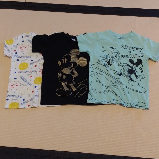 西松屋(ニシマツヤ)のTシャツ　120センチ3枚セット キッズ/ベビー/マタニティのキッズ服男の子用(90cm~)(Tシャツ/カットソー)の商品写真