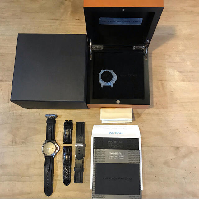 OFFICINE PANERAI(オフィチーネパネライ)の【送料無料:最終出品】パネライルミノール 1950 3デイズPAM00312 メンズの時計(腕時計(アナログ))の商品写真