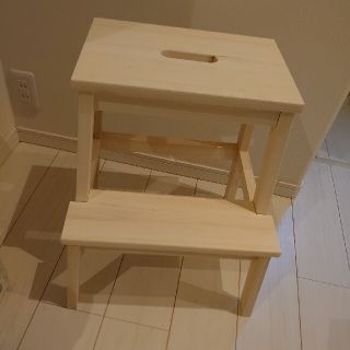 イケア(IKEA)の◆新品 IKEA ステップ 踏み台 木製 北欧◆(スツール)