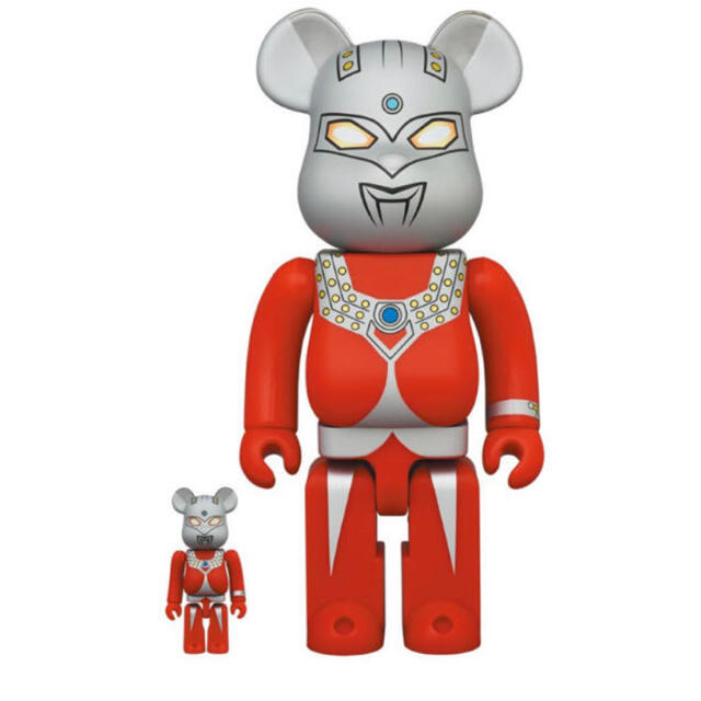 MEDICOM TOY(メディコムトイ)のBE@RBRICK ウルトラマンタロウ 100％ & 400％ エンタメ/ホビーのフィギュア(その他)の商品写真