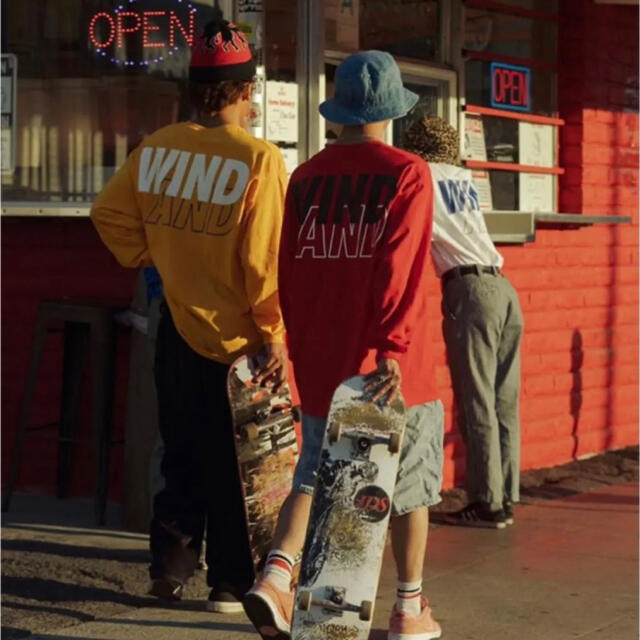 特価人気 SEA - WIND AND SEA L/S T-SHIRT / Red-Black- Mの通販 by 殿堂 sea Tee シー ボーダーL/S japan Tシャツ/カットソー(七分/長袖)