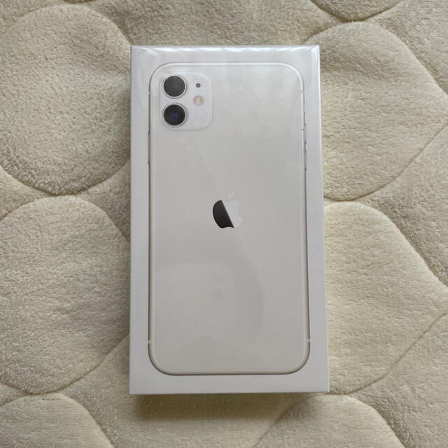 新品 iPhone11 64 GB ホワイト 本体 SIMフリー 残債なし スマホ/家電/カメラのスマートフォン/携帯電話(スマートフォン本体)の商品写真